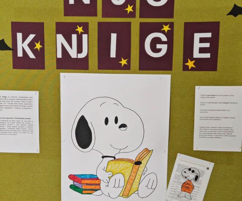 Noć knjige u knjižnici 