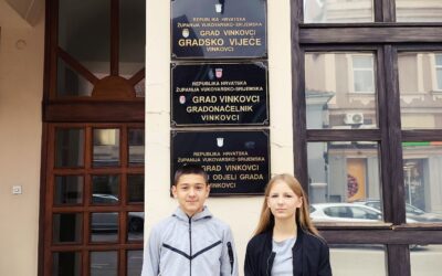 Sastanak gradonačelnika i Gradskog dječjeg vijeća grada Vinkovaca 