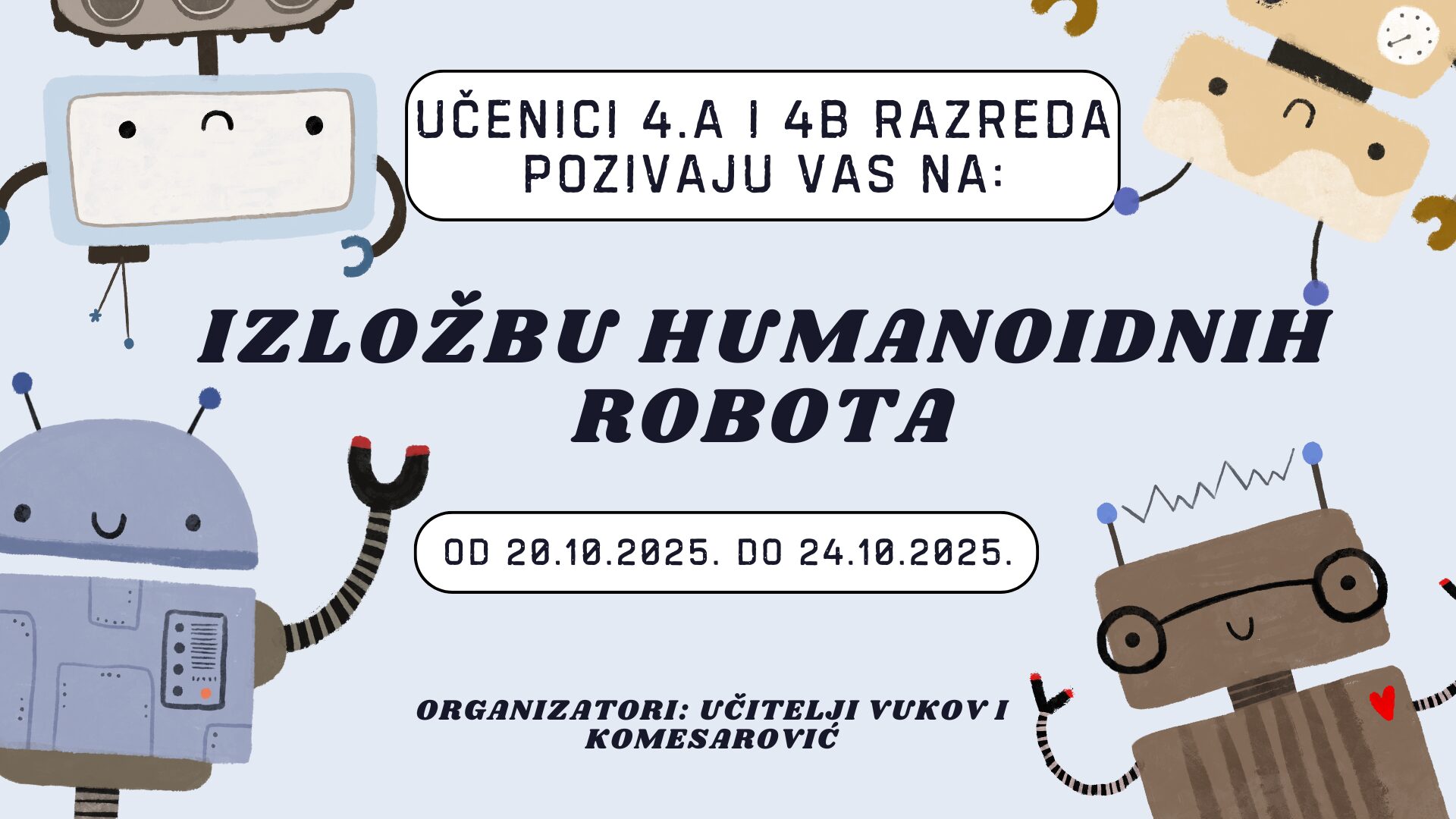 pozivnica izložba h robota 2025