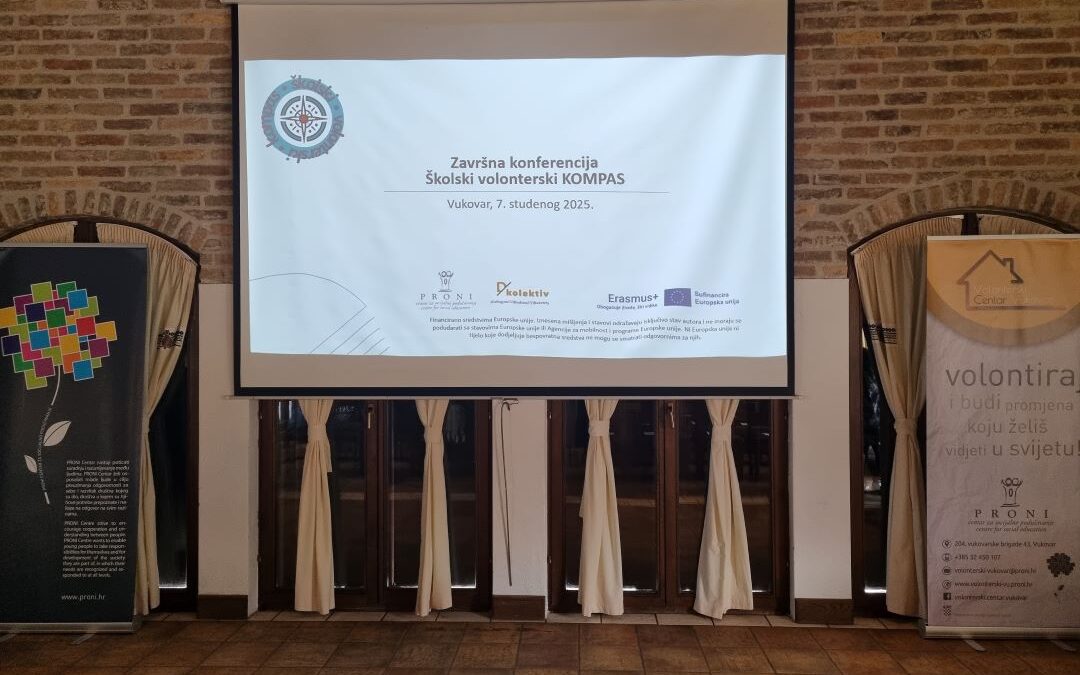 Sudjelovanje na završnoj konferenciji projekta Školski volonterski KOMPAS