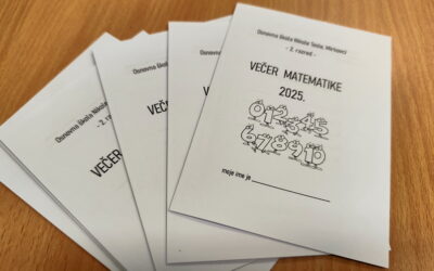 Večer matematike u razrednoj nastavi