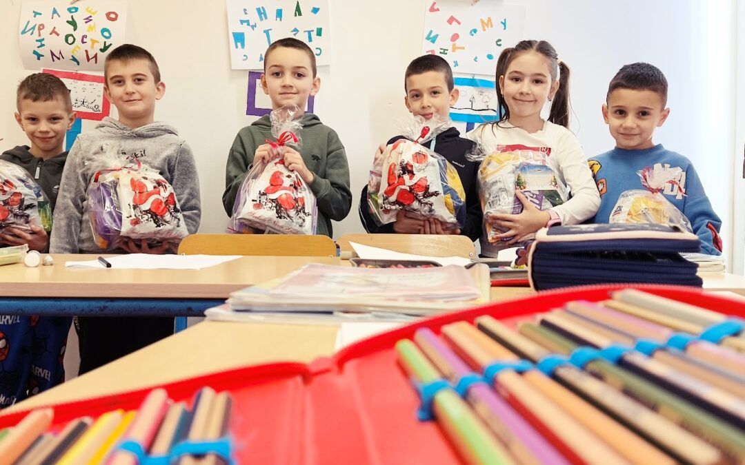 Podjela paketića učenicima (Model A – ZVO)