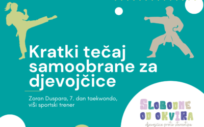 Snaga, hrabrost i sigurnost – kratki tečaj samoobrane za djevojčice